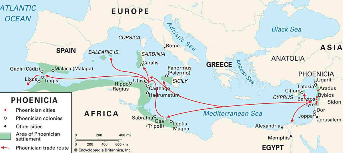 phoenician trade network