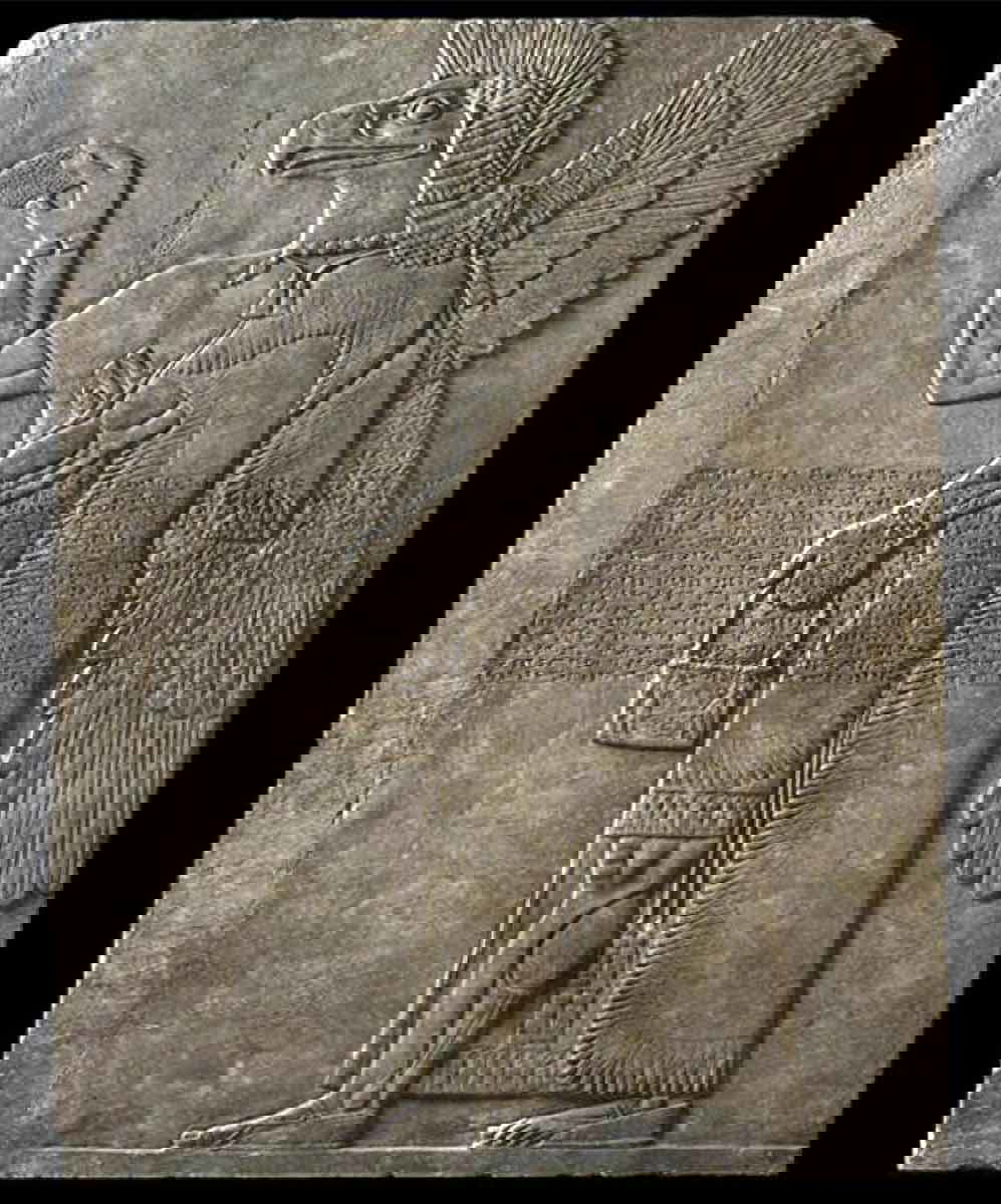 protective spirit nimrud ashmoleon museum