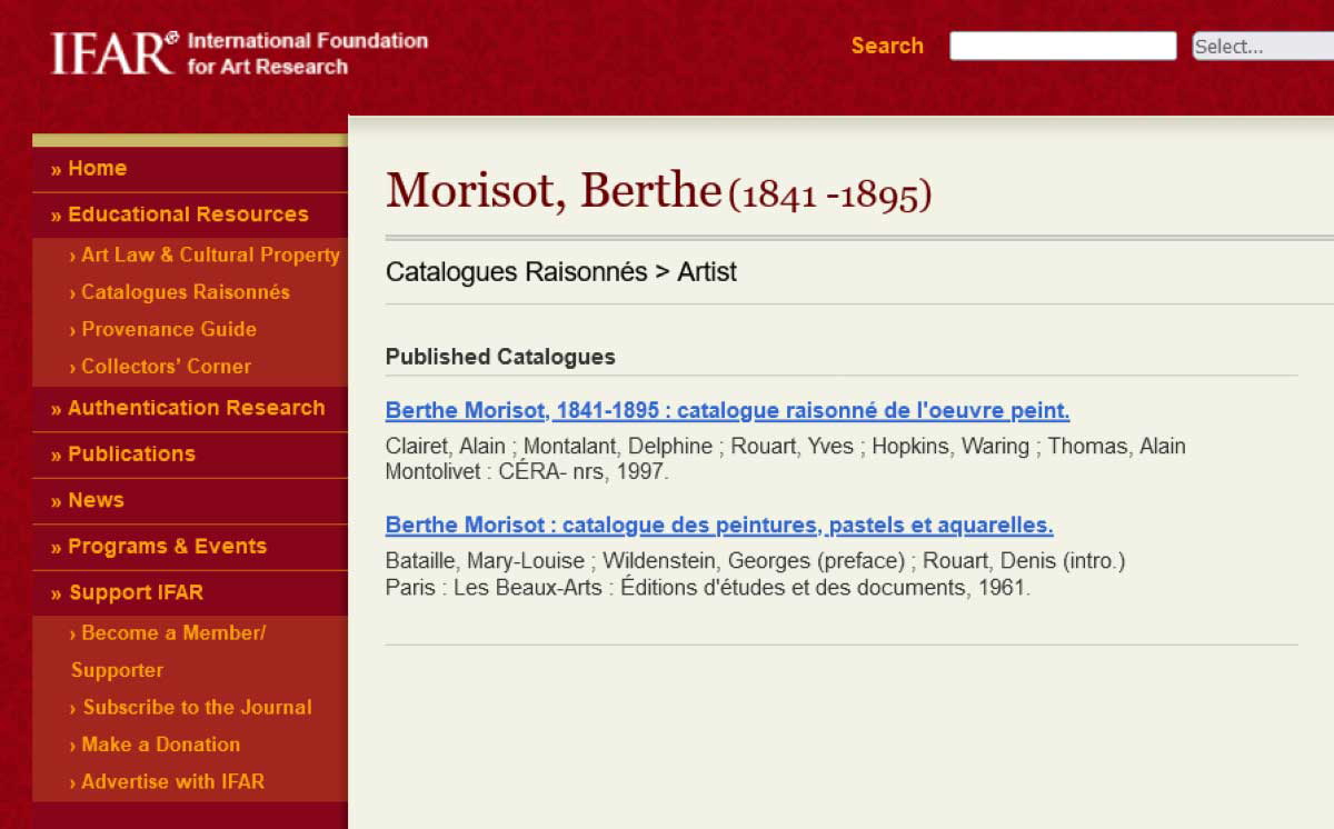 provenance-catalogue-raisonne-berthe-morisot