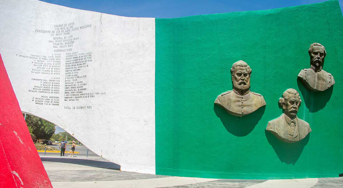 puebla french invasion monument