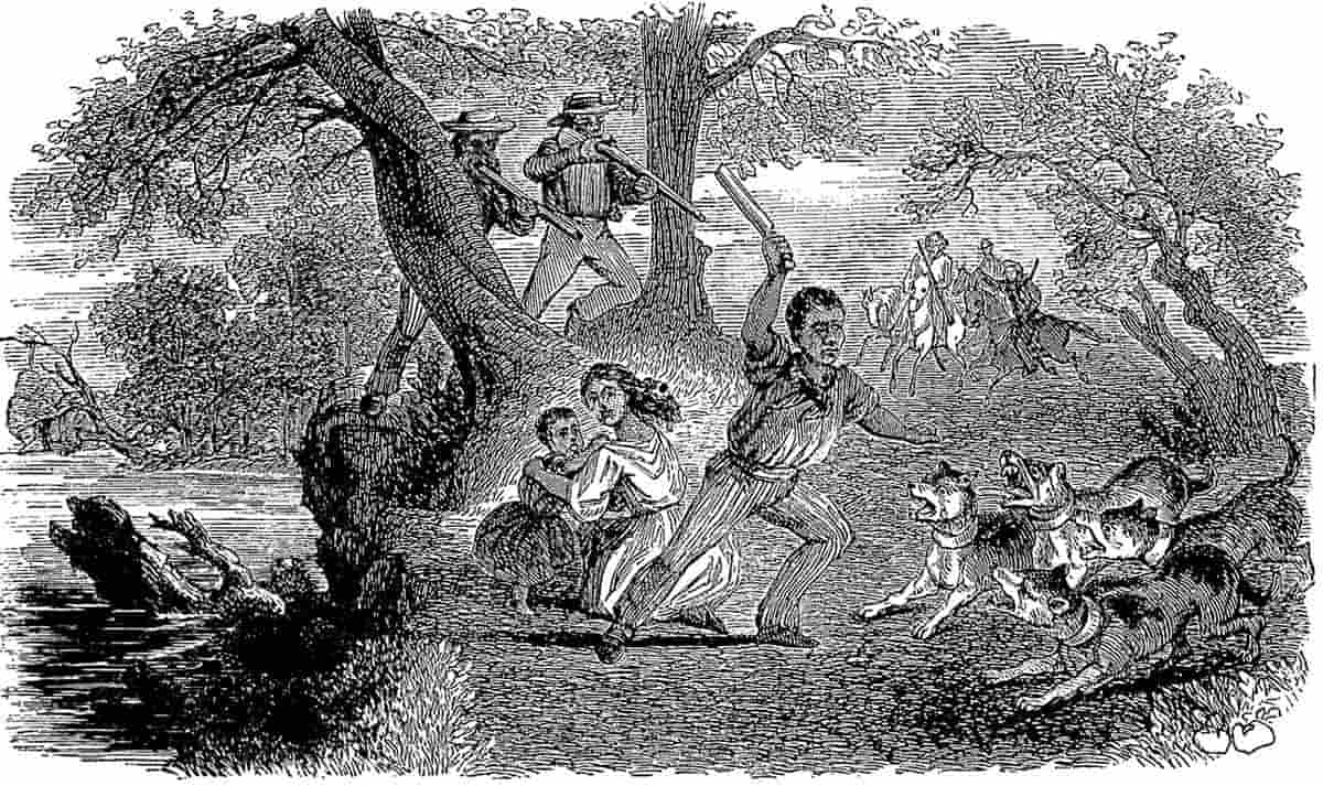 pursuing runaway slaves from suppressed book