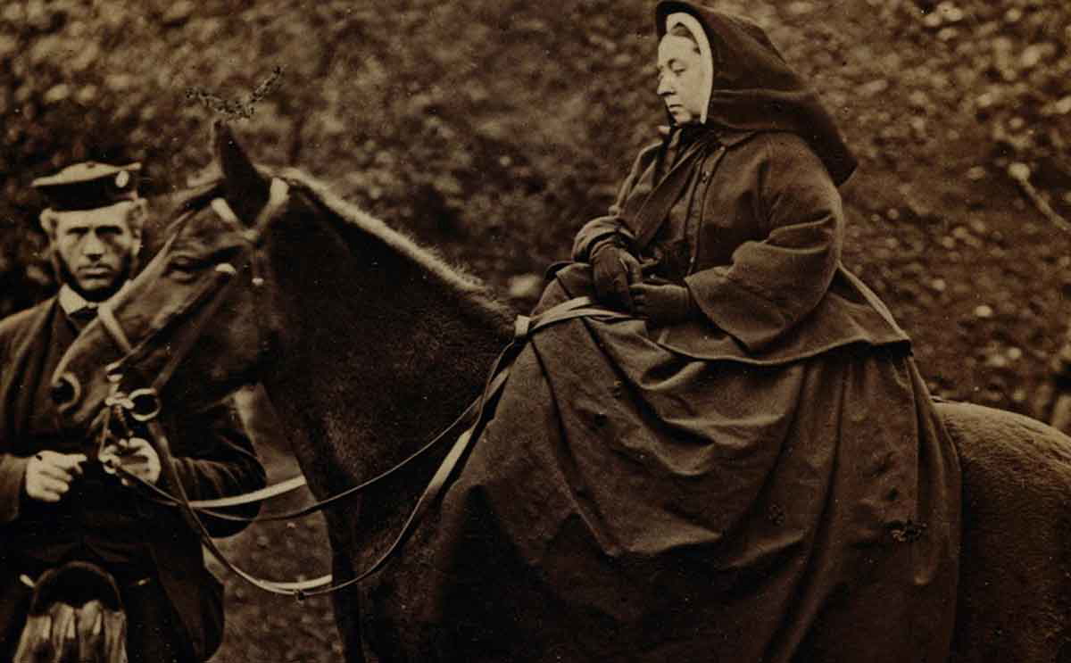 queen victoria horse photograph