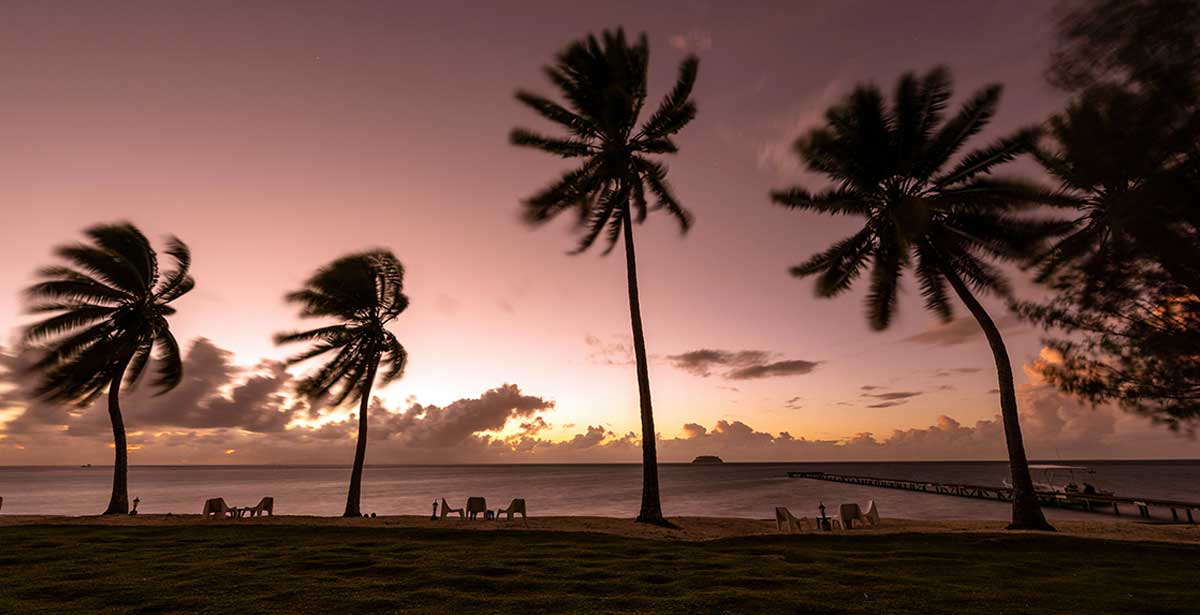 raiatea sunset photo