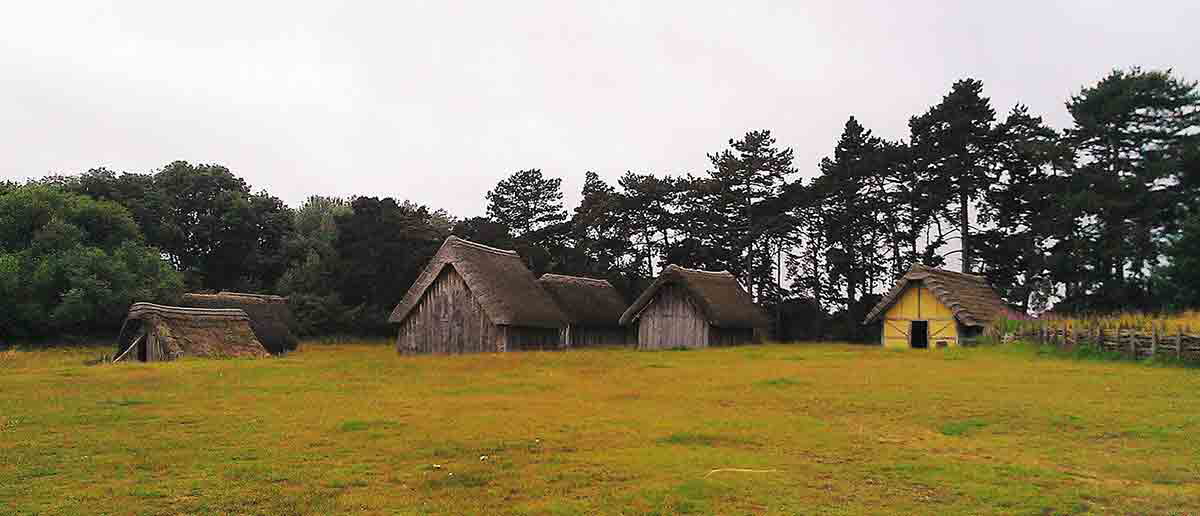 reenactors village domesday book