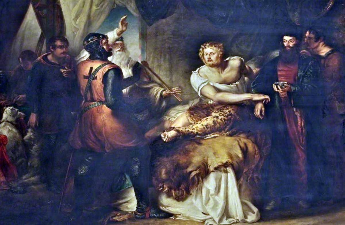 richard meets saladin soloman hart