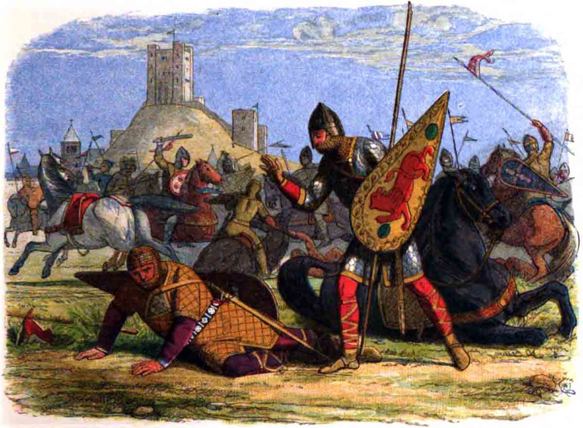 robert wounds his father medieval jokes