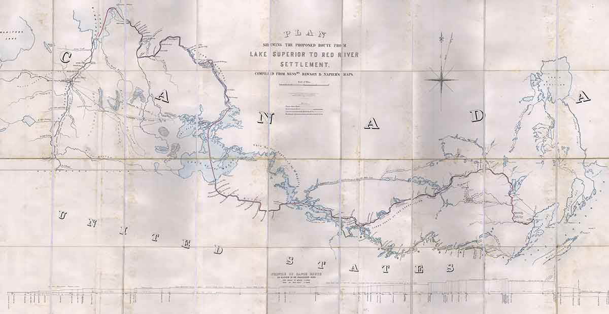 route red river settlement