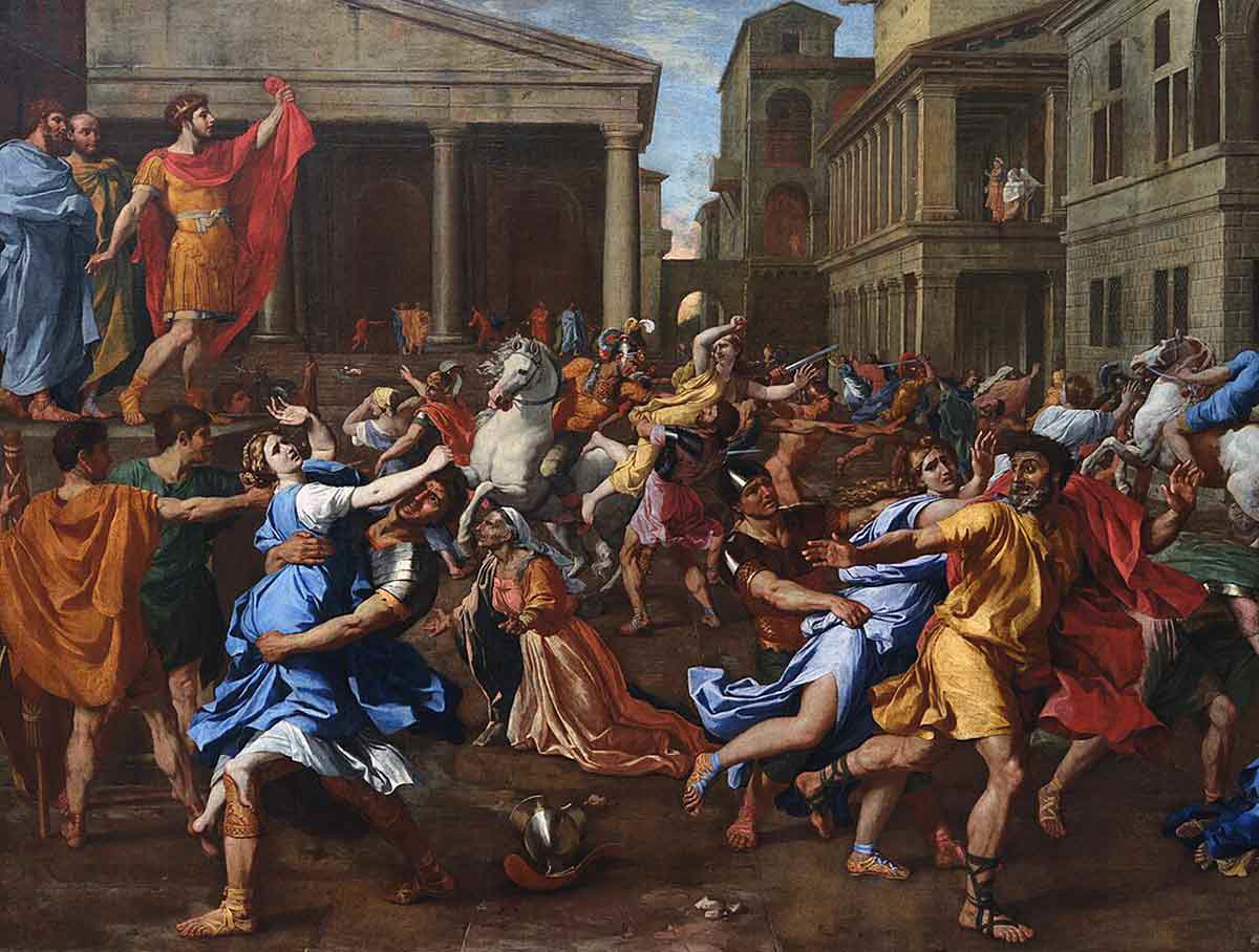 sabines poussin