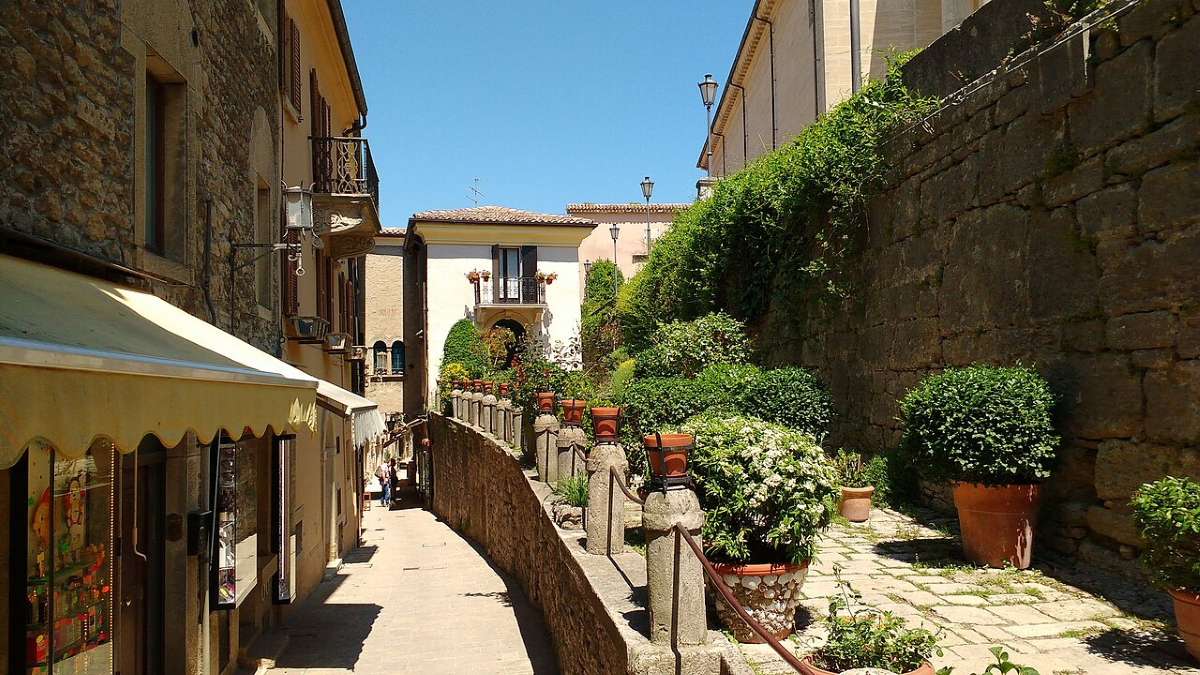 san marino streets