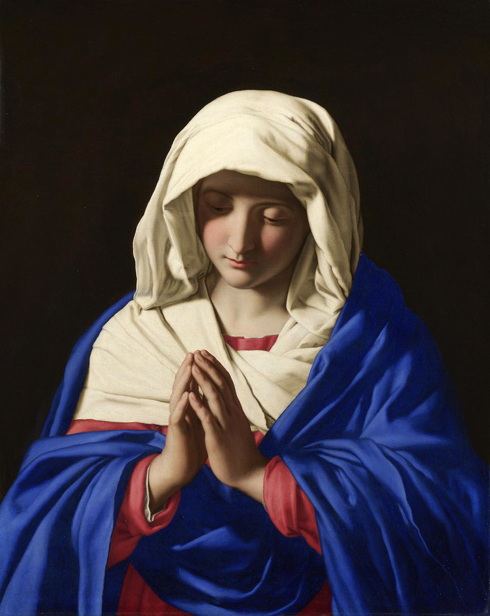 sassoferrato virgin mary painting