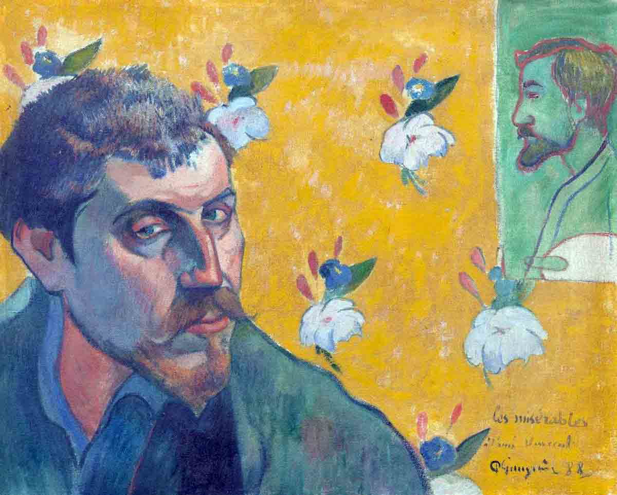 self portrait paul gauguin 1888