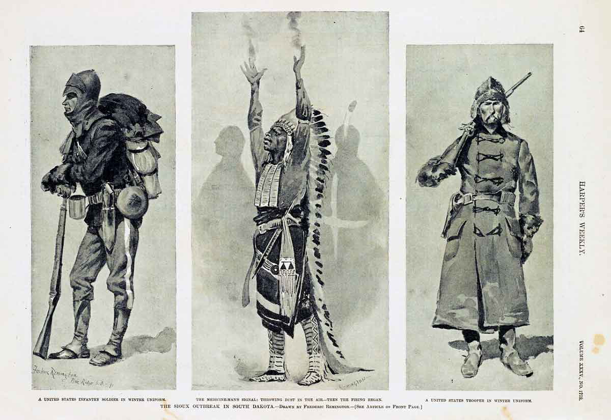 sioux dakota engraving
