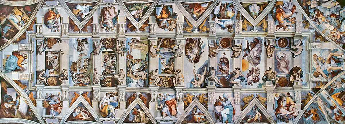 sistine chapel ceiling michelangelo