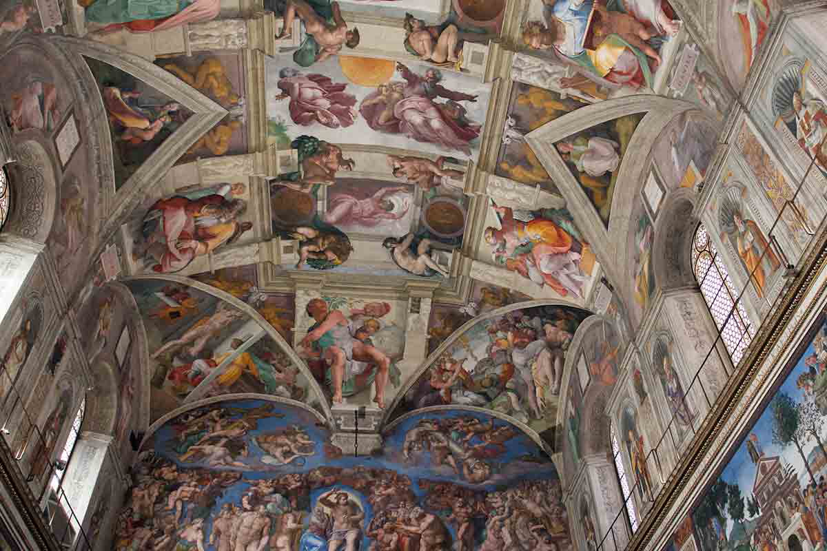 sistine chapel michelangelo