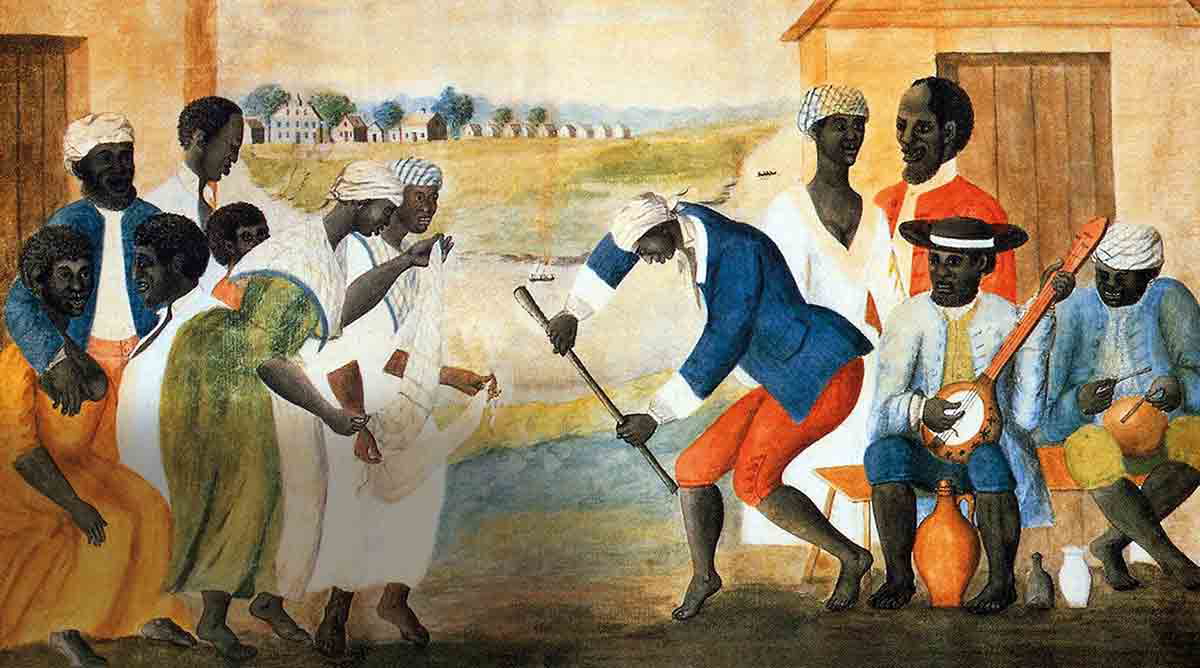 slaves colonial america