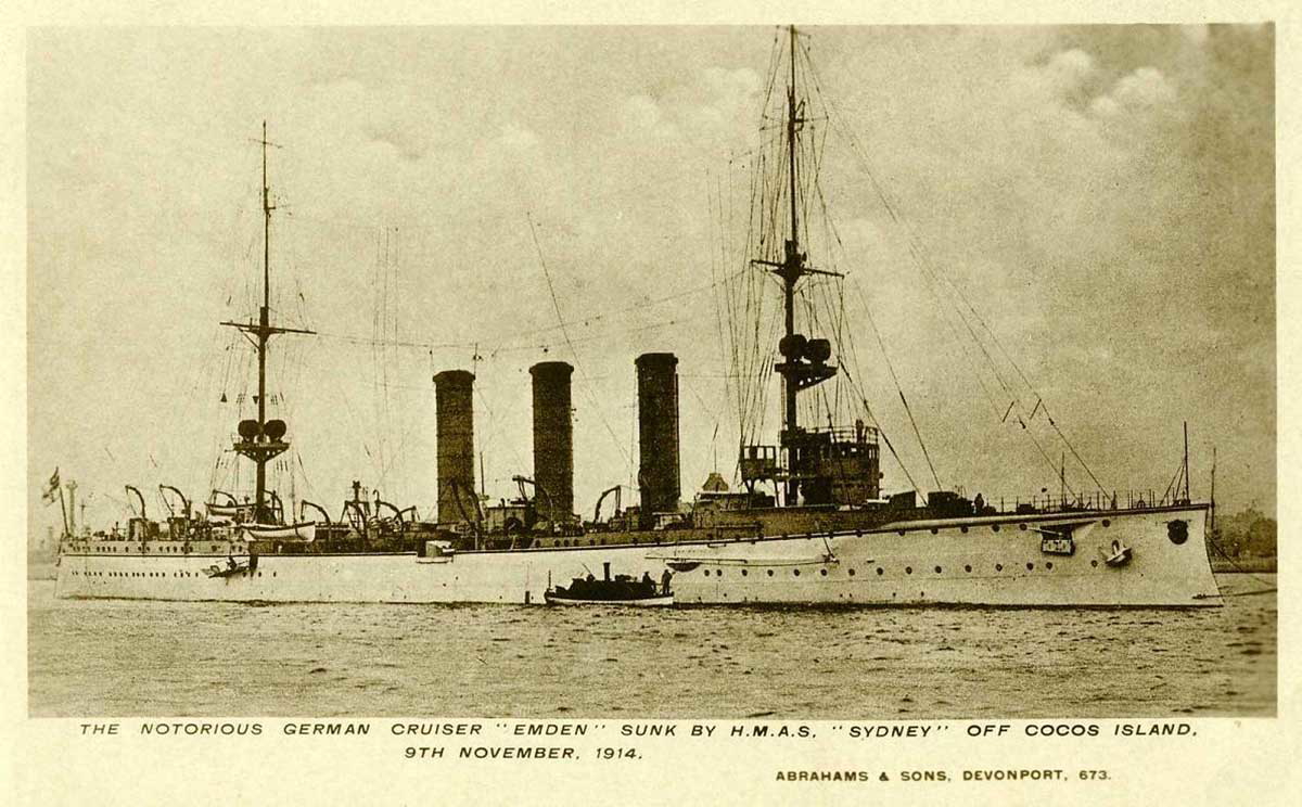 sms emden german world war I