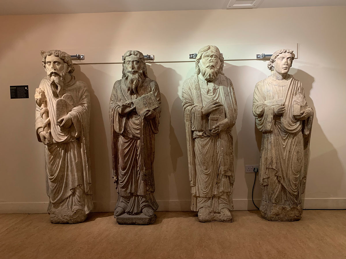 st marys abbey statues