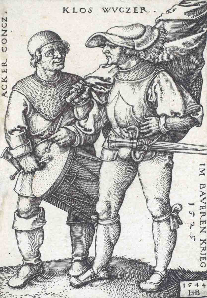 standard bearer and drummer medieval jokes