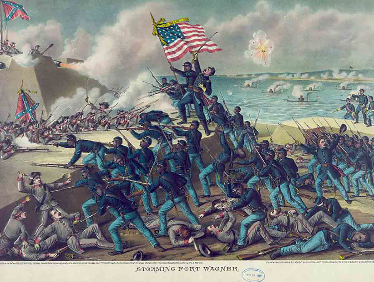 storming fort wagner large