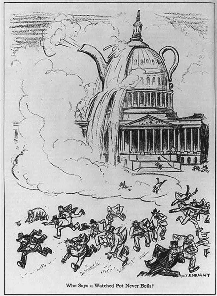 teapot dome scandal cartoon