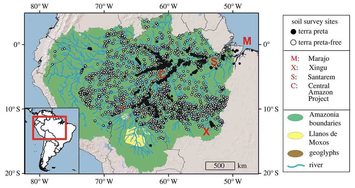 terra preta disposition map amazon