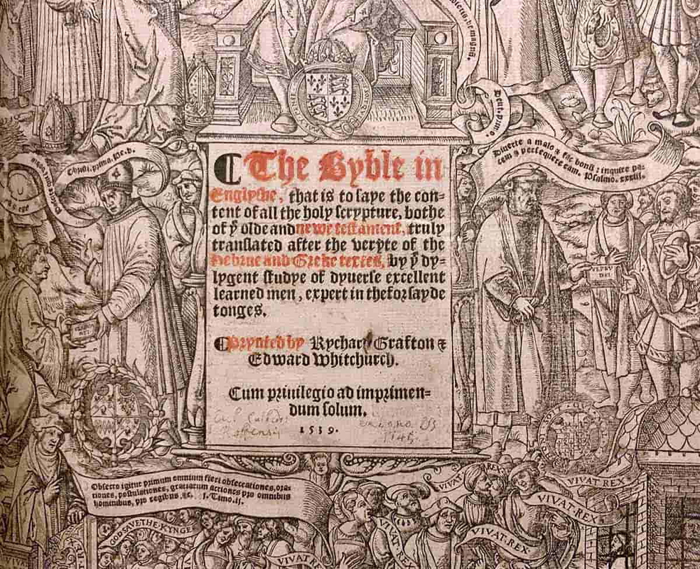the great bible henry VIII