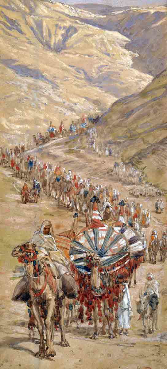 tissot caravan abraham slavery the bible