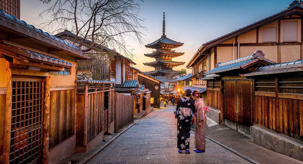 traditional kyoto street