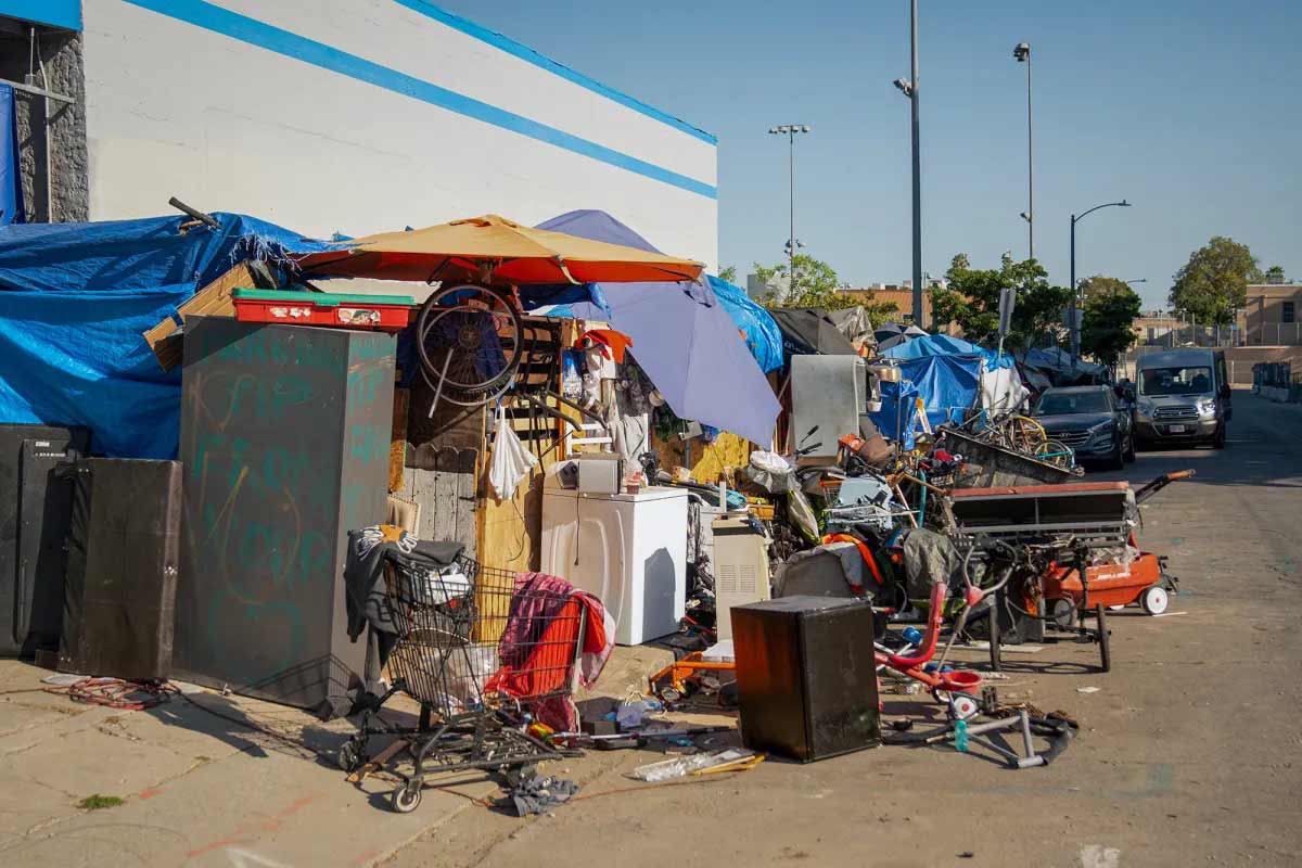 typhus facts homeless encampment
