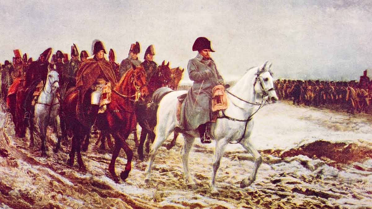 typhus facts napoleon retreat