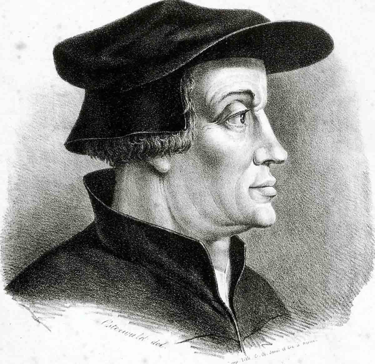 ulrich zwingli black and white