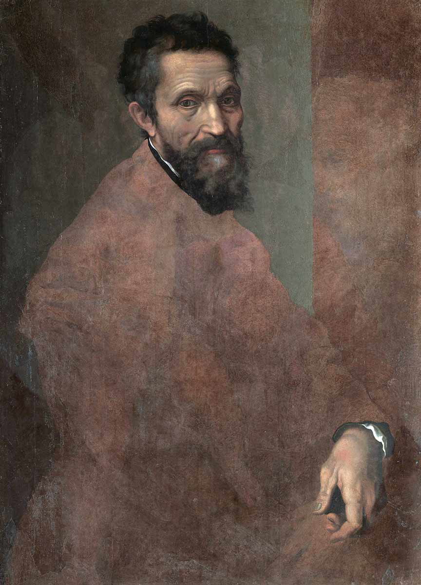 unfinished portrait michelangelo