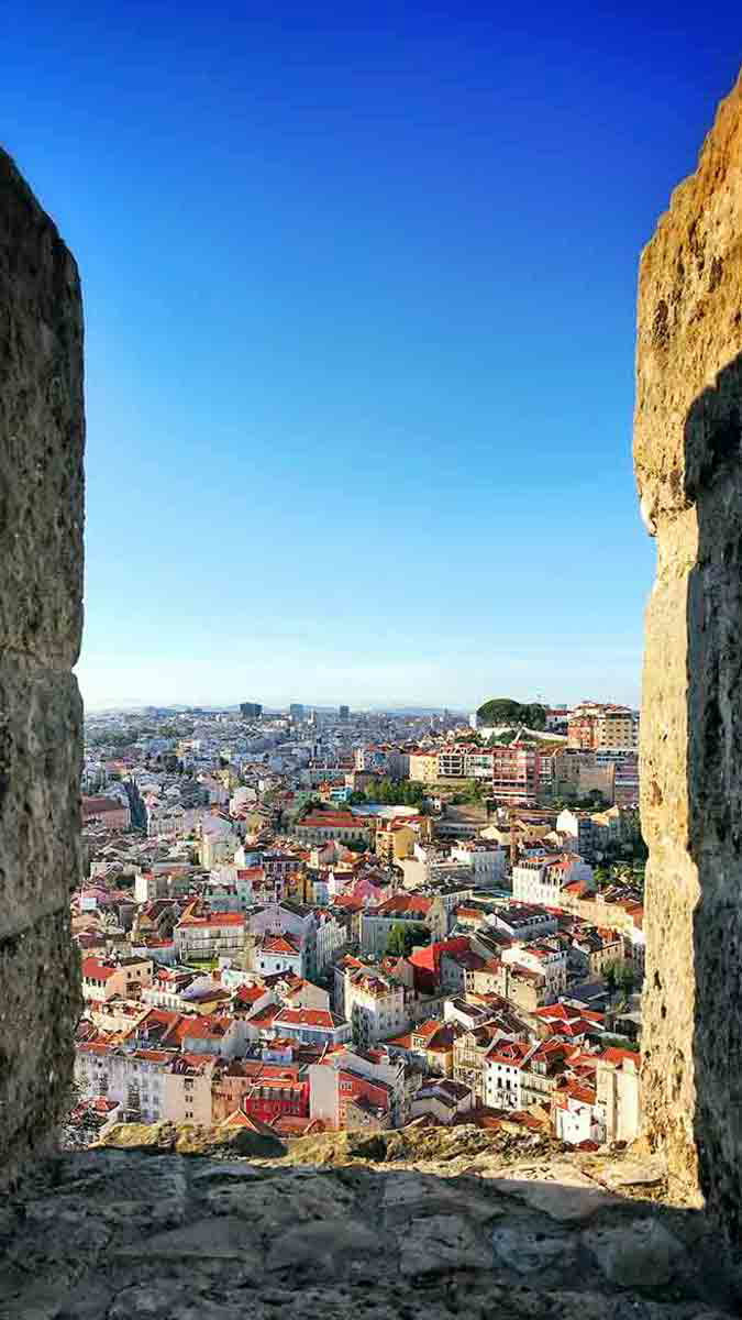 view over lisbon