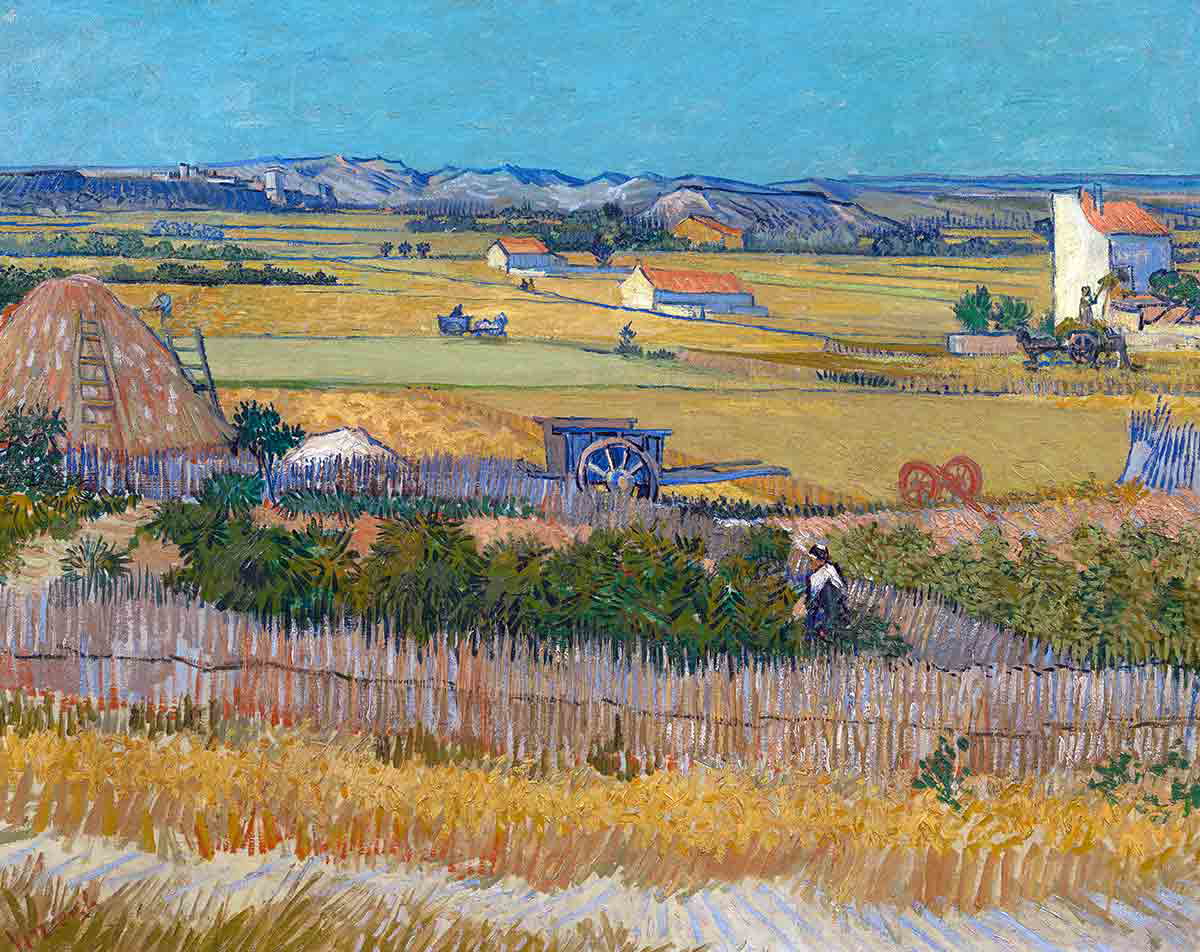 vincent van gogh harvest
