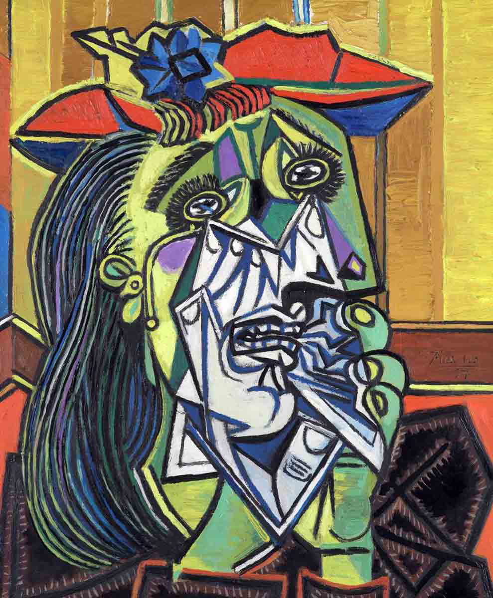 weeping woman picasso 1937