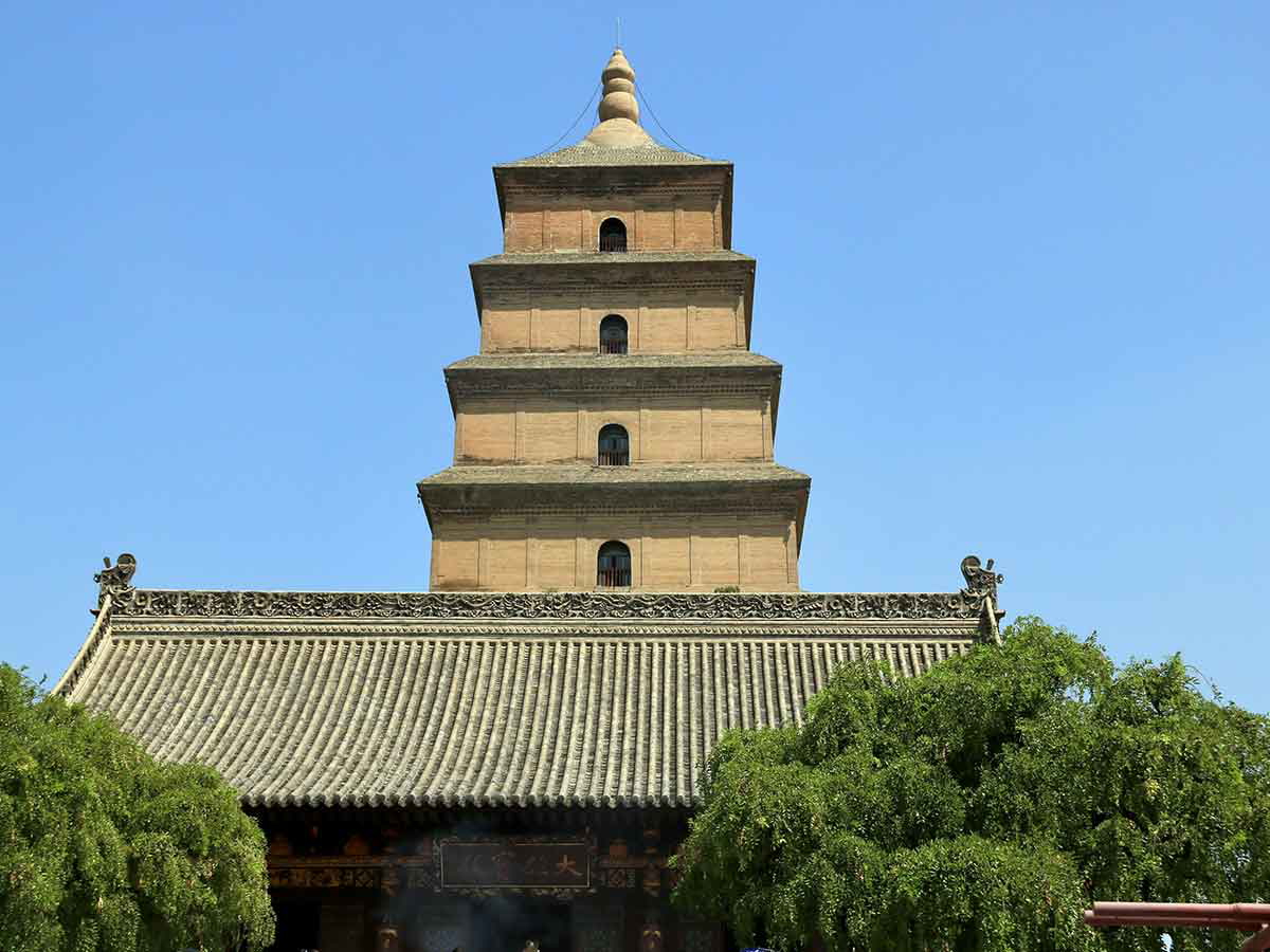 wild goose pagoda xian