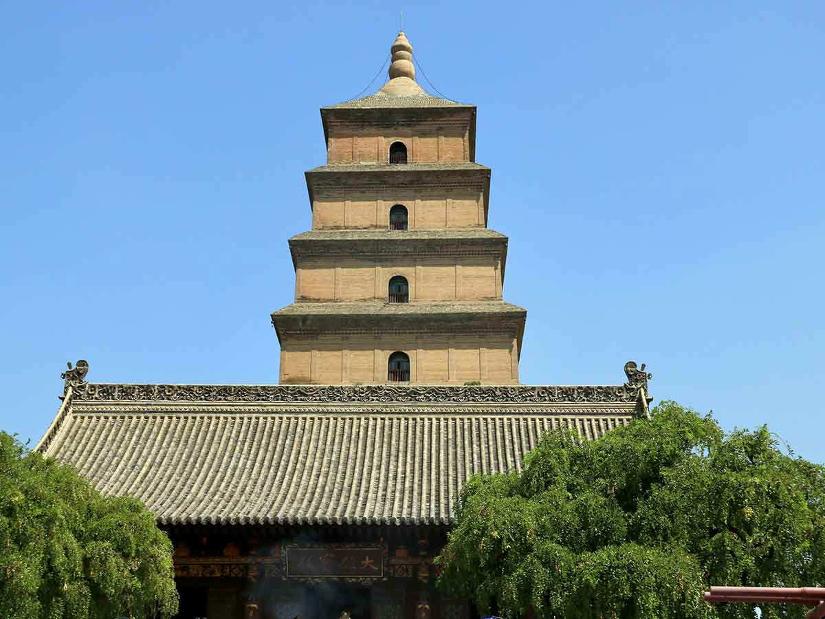 wild goose pagoda xian