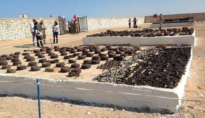 world war ii land mines egypt