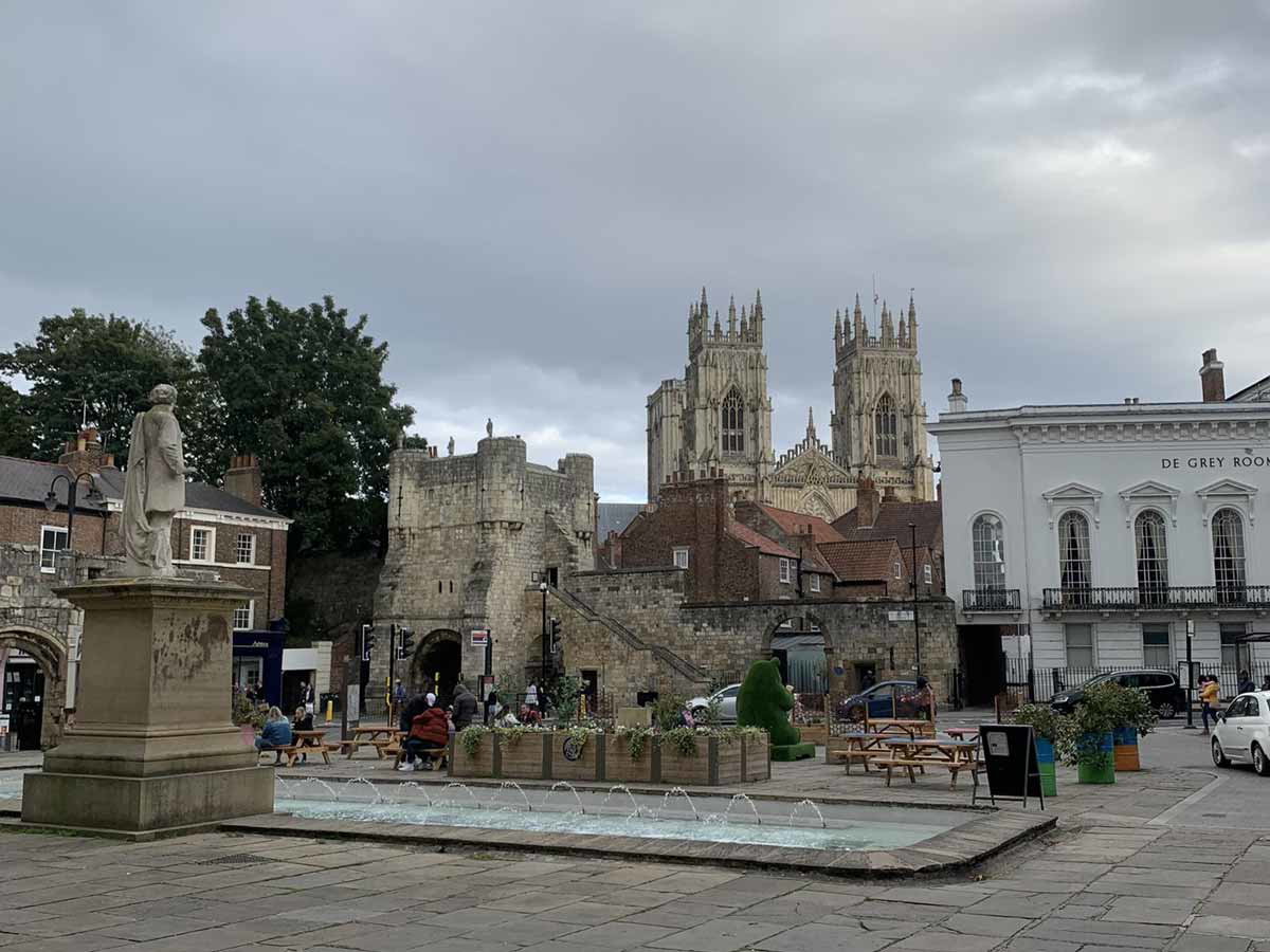 york minster from bootham bar