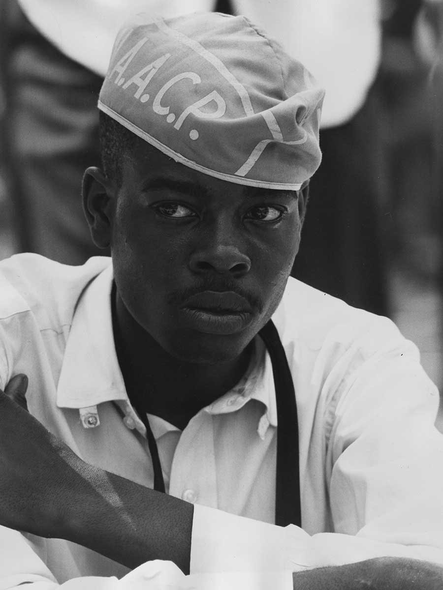young man naacp hat