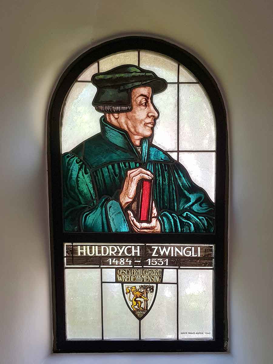 zwingli stained glass