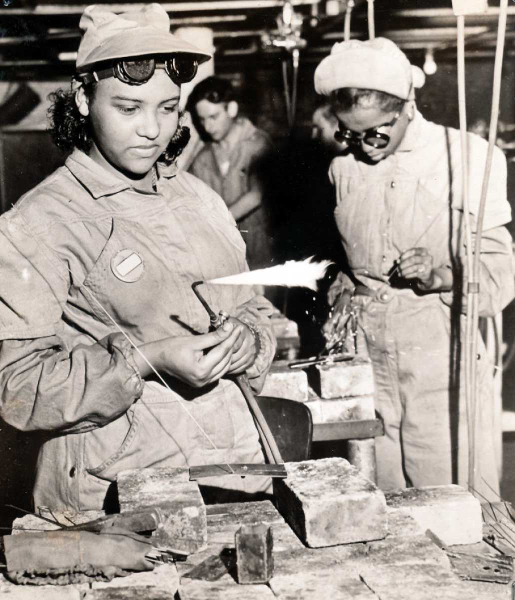 20th century america black trainees metal trades