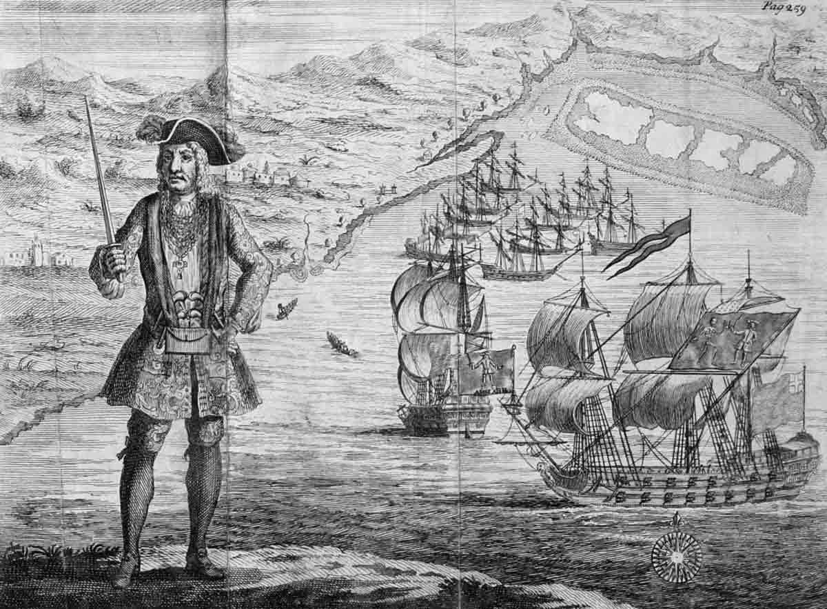 Bartholemew Roberts Engraving