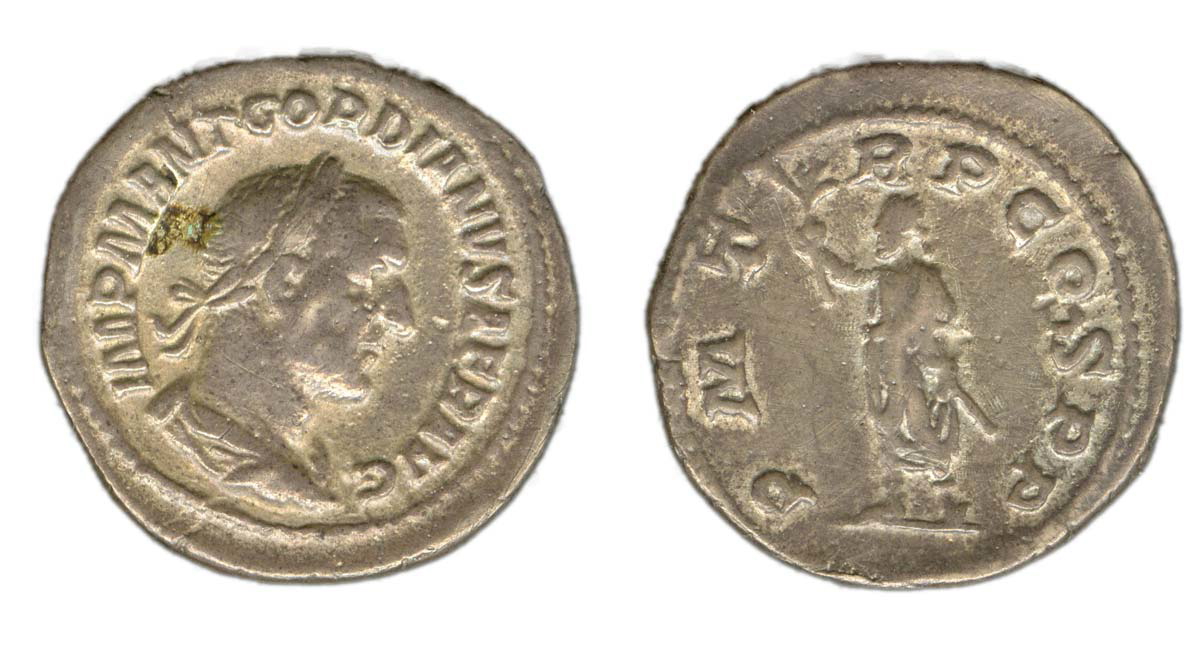 Denarius GordianI British Museum