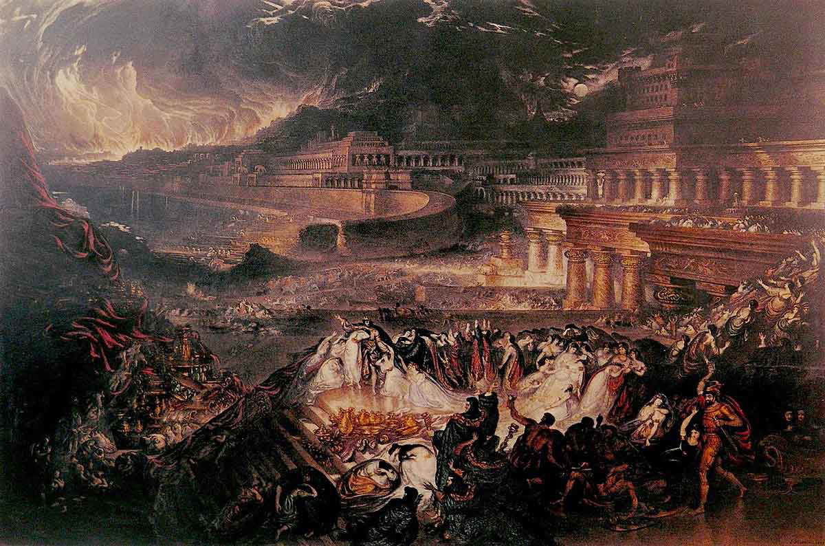 Fall Nineveh John Martin