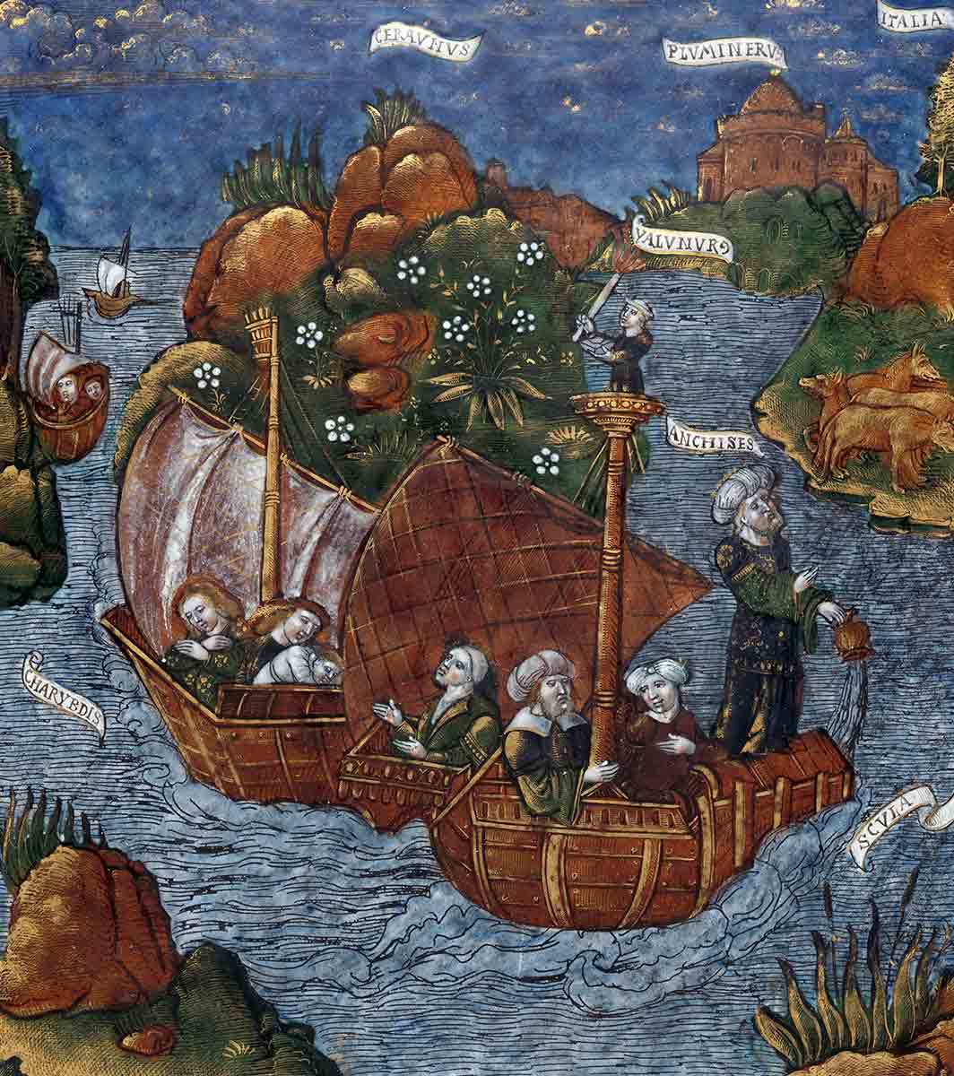 Fleet Aeneas Arrives Sight