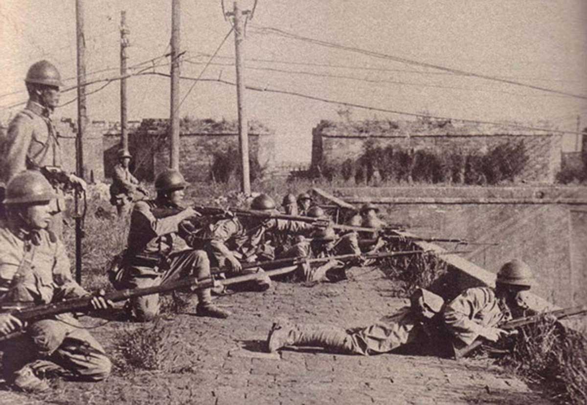 Japanese Troops