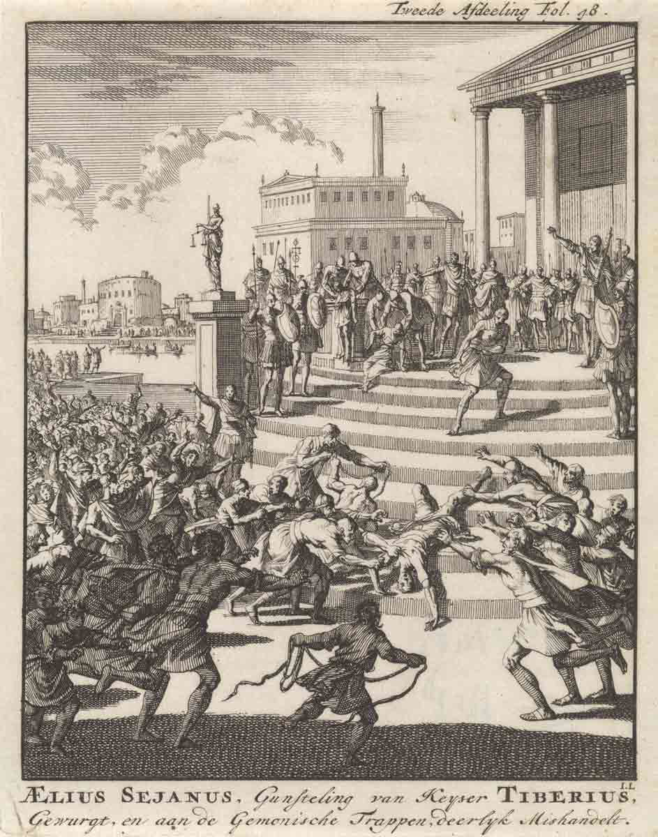 Luyken Sejanus Tiberius Rijksmuseum