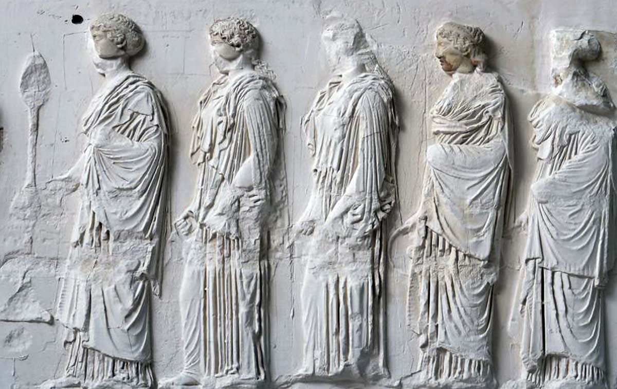 Panathenia 5th century Acropolis Museum