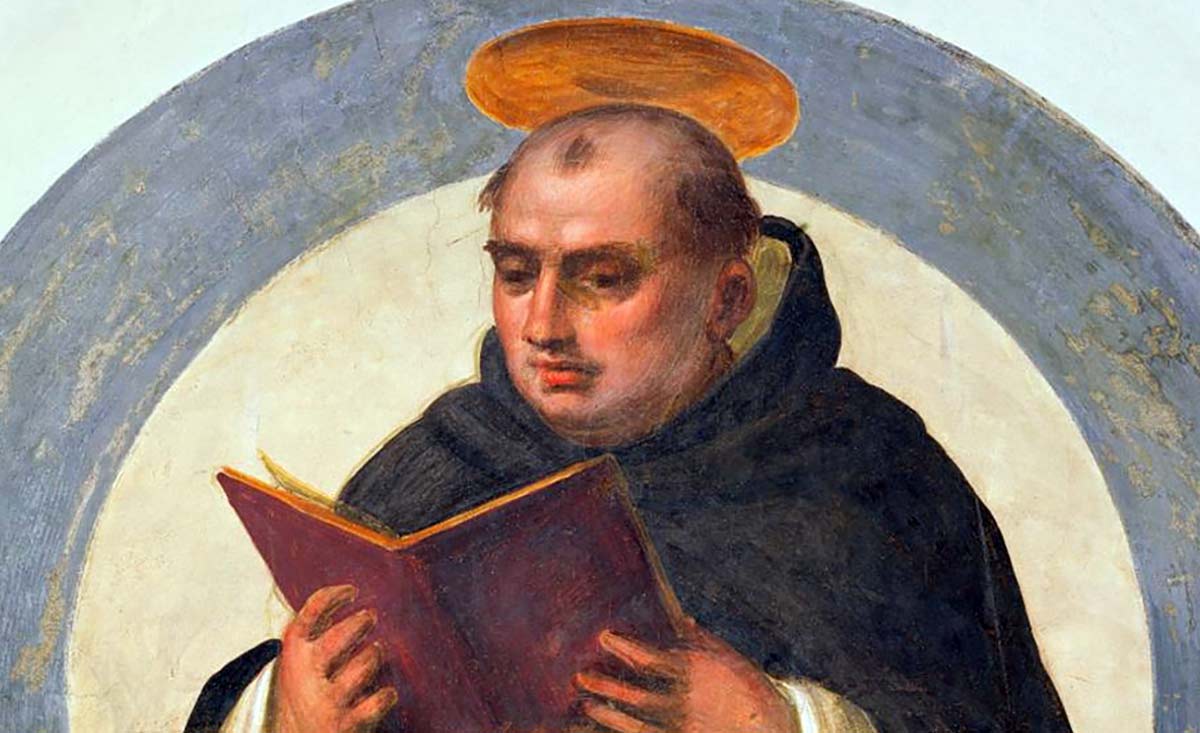 Saint Thomas Aquinas Reading